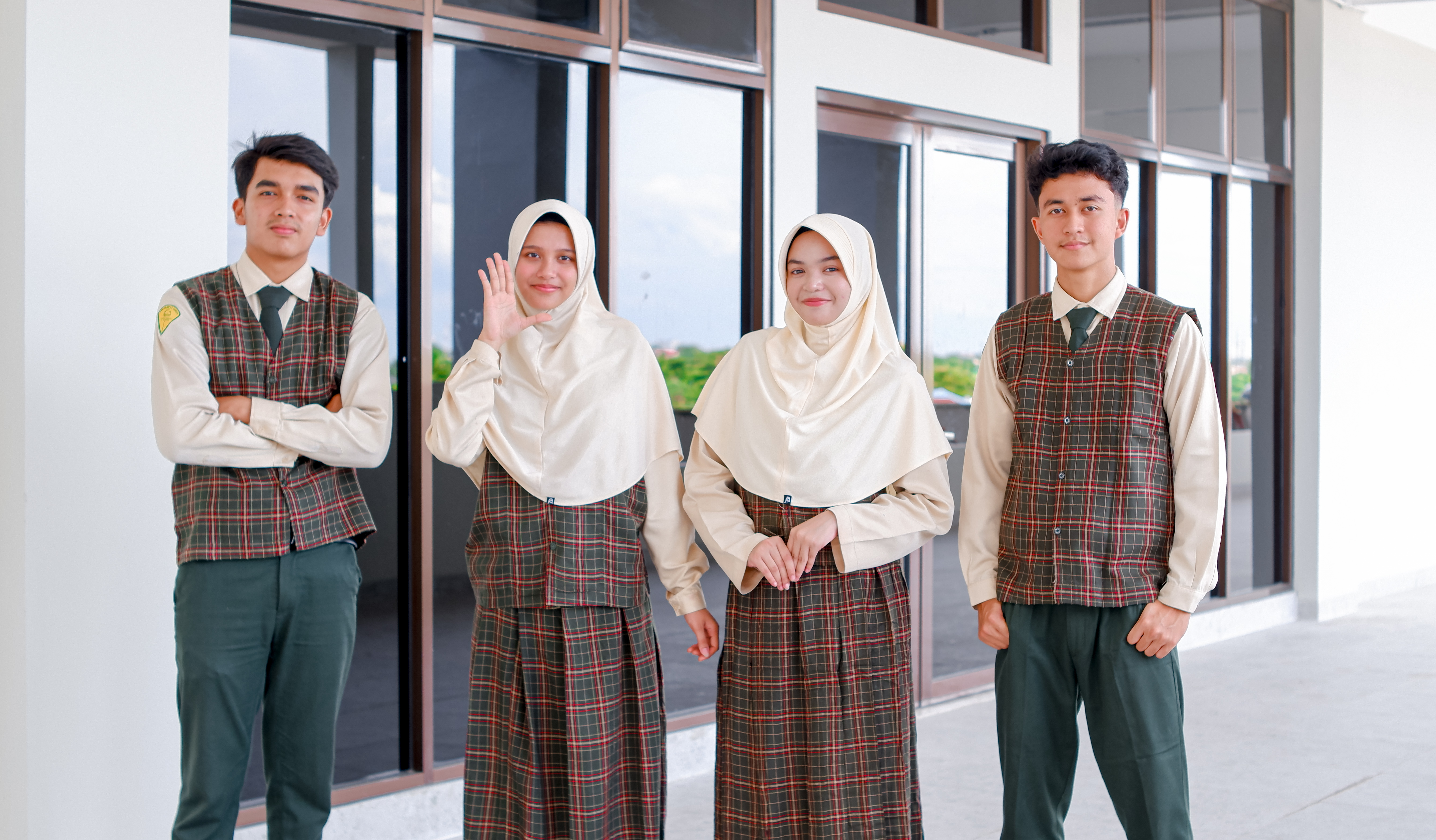 High school students