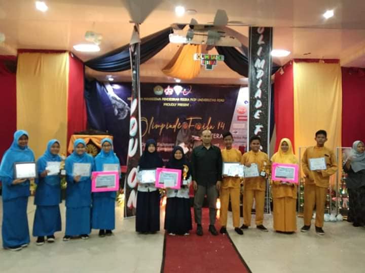 SPAFA Meraih prestasi Juara Umum Olimpiade Fisika se Sumatera