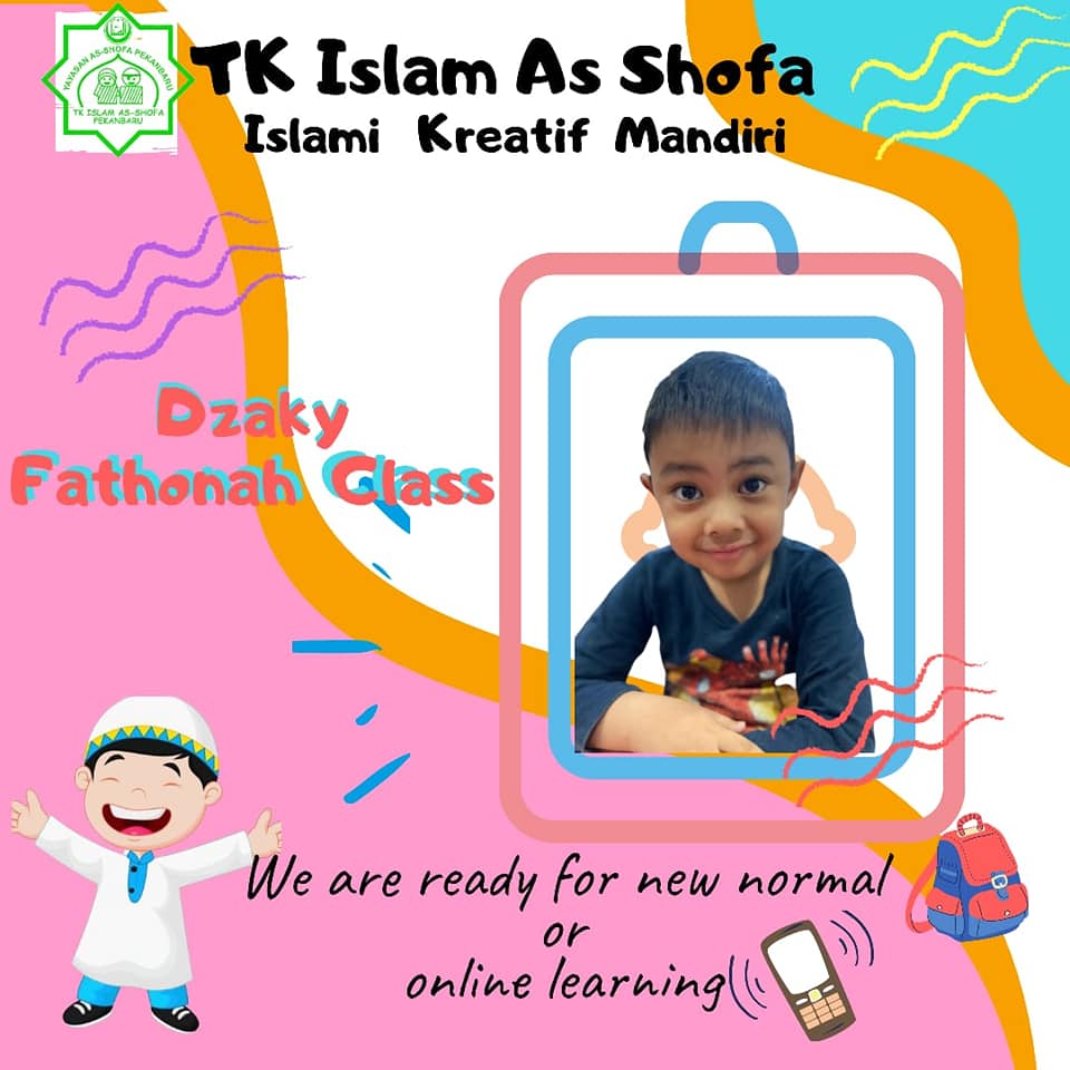 Pembelajaran Daring TK – TK Islam Asshofa Sekolah Terbaik Pekanbaru