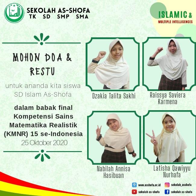 Babak Final Kompetisi Matematika Nalaria Realistik (KMNR) 15 se-Indonesia
